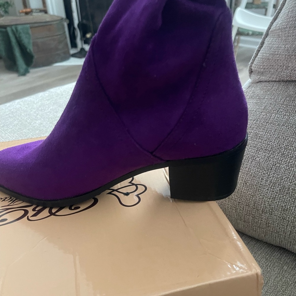 Purple Women's Ankle Boots